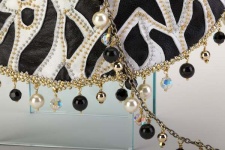 Animal Melange Luxe Jewelry Chain Leash<br />Coat and leash sold separately