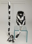 Zebra Graphics Leash<br />Vest and leash sold separately