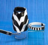 Zebra Graphics Leash<br />Harness, leash and collar sold separately