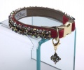 Ruby Pyramid Collar