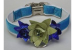 Blue Bouquet Collar