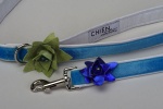 Blue Bouquet Leash