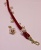 Raspberry Velvet Cord Leash Raspberry Velvet Cord Leash