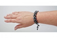 Slate Pearl Bracelet